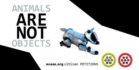 Petition: Animals are NOT objects!Spread it to the World!!!