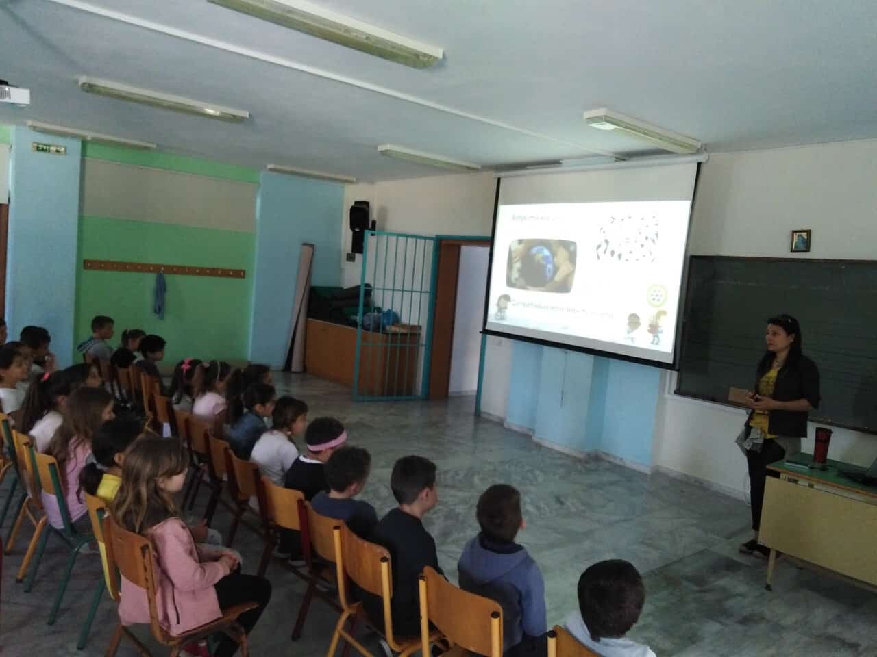 “Άνθρωποι και Ζώα: Συγκάτοικοι στον ίδιο πλανήτη” στο Δημοτικό Σχολείο Πλατανιά Χανίων