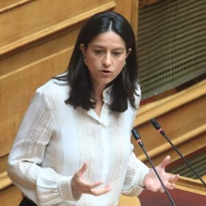 Ομιλία της Υπουργού Εσωτερικών κα.Κεραμέως, στις προγραμματικές δηλώσεις της, ο 2ος στόχος αφορά στα ζώα συντροφιάς.