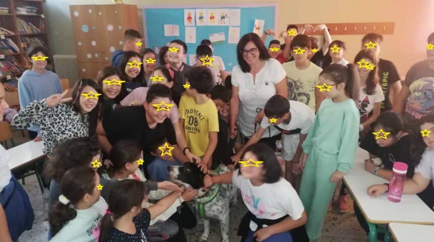 380614901_1105600587088861_5252221225780185952_n Απο τη ΖΩΦΟΡΟ ”Ενσυναισθηση & Ζώα” στο 42 και 13 Δημοτικό Κατσαμπα 19.10.23