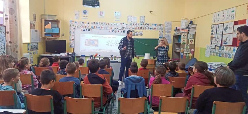 Εκπαιδευτικό πρόγραμμα της Πανελλαδικής Φιλοζωικής Περιβαλλοντικής Ομοσπονδίας στη Λήμνο